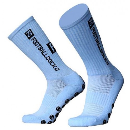 Chaussettes Antidérapantes FS Football-Socks Bleu Ciel